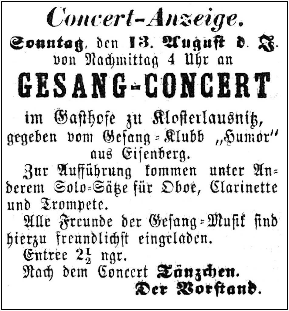 1871-08-13 Kl Konzert Gesangklub Humor